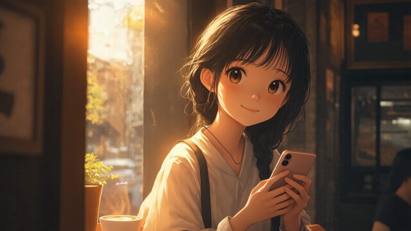 KOLORS2.0と比較したKOLORS1.5の少女の画像