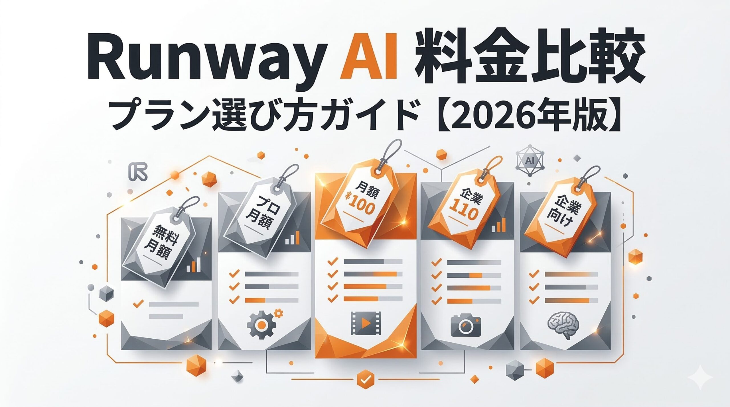 runway ai 料金 プラン選び方ガイド