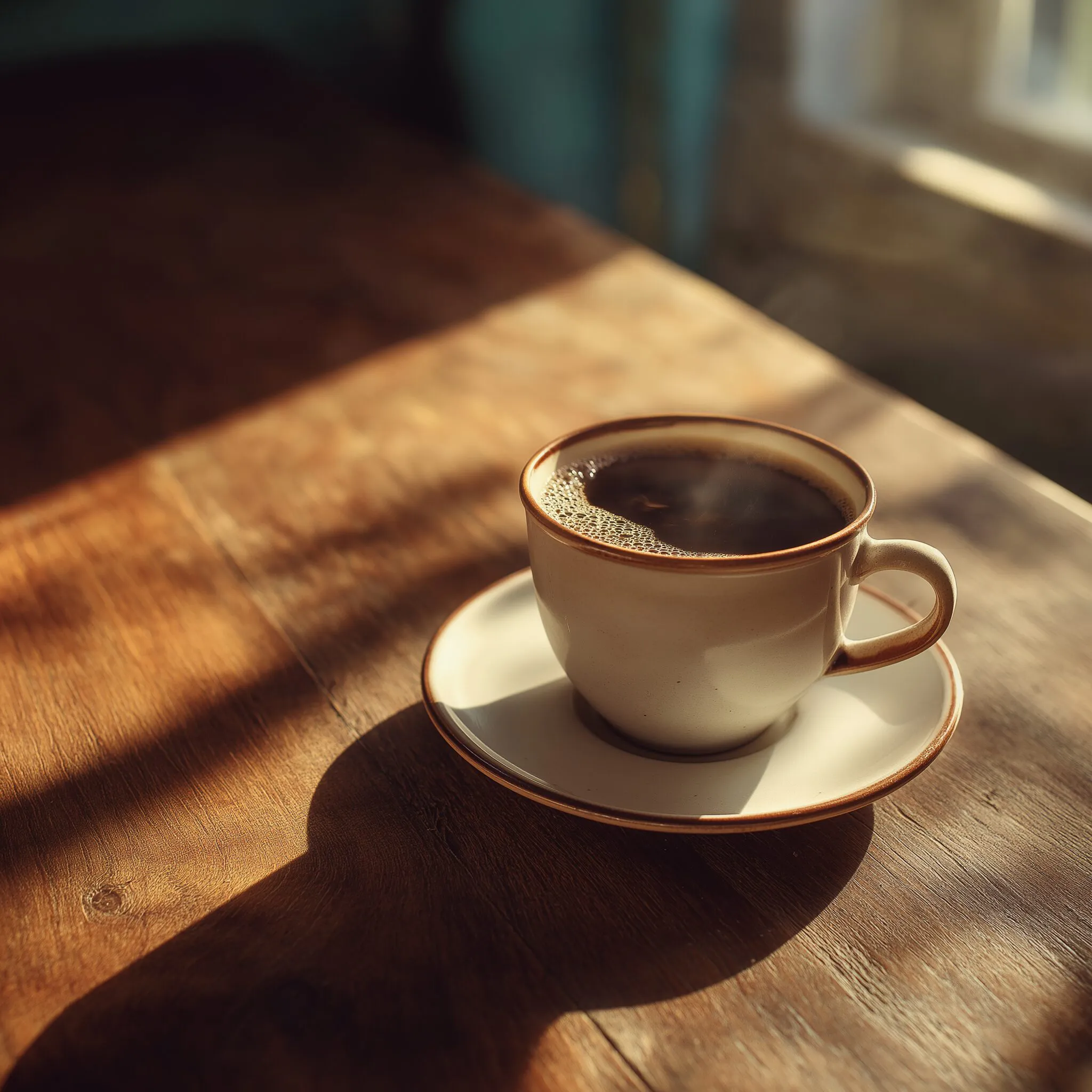 Midjourneyの--style rawでフォトリアルに生成したコーヒーカップ写真